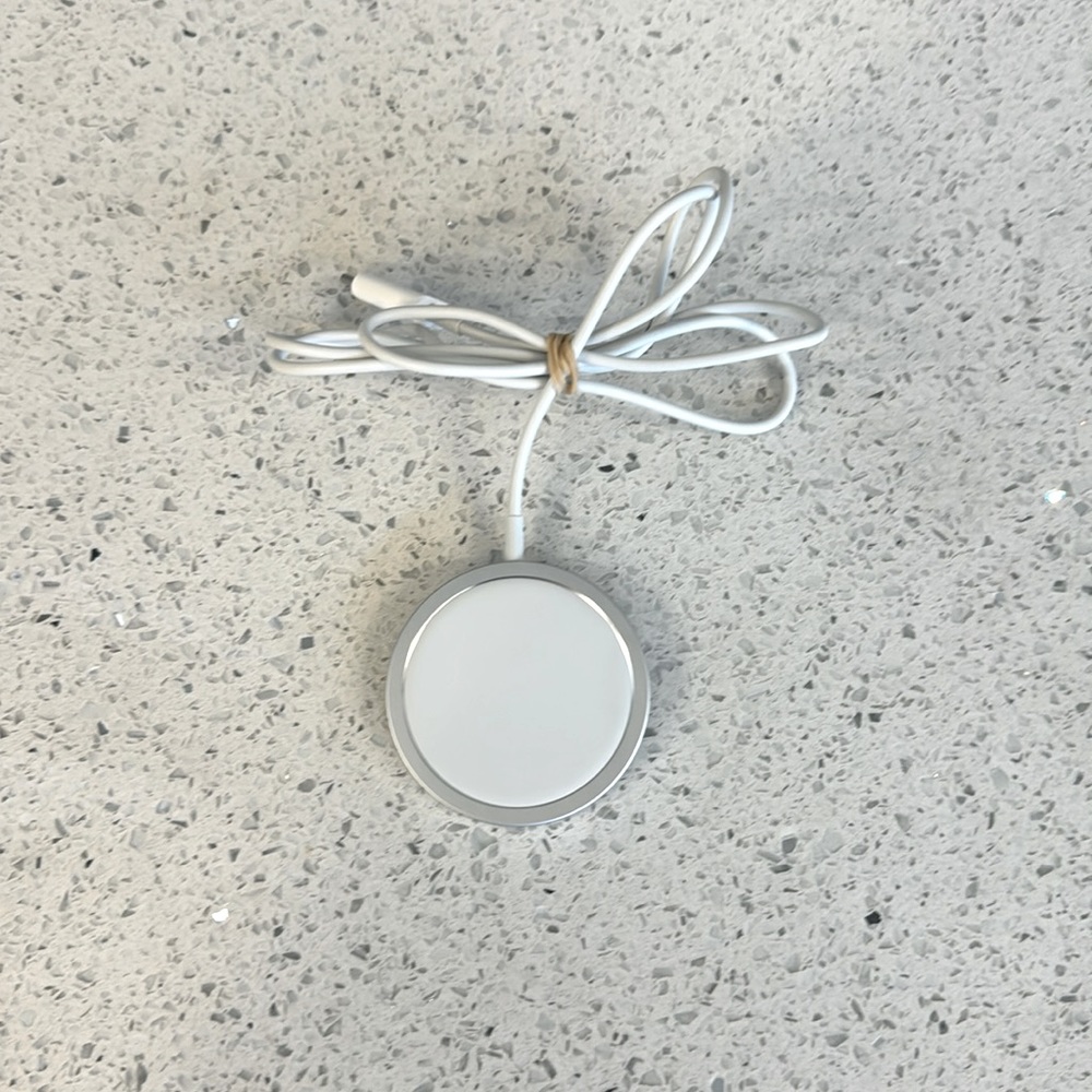 MagSafe charger USB-C connector. Compatible with iPhone 12, 13, 14, & 15 models.